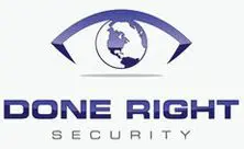 A logo of one right security